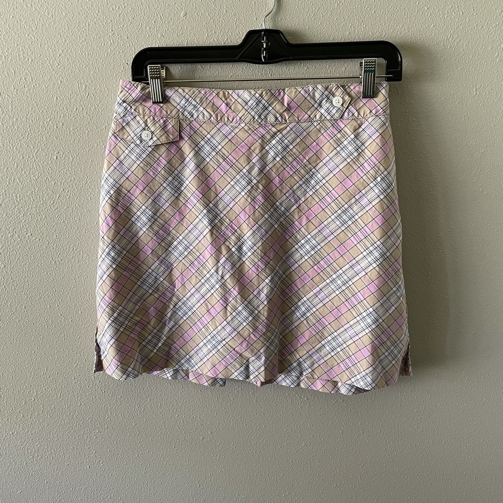 Vintage pastel golf skort